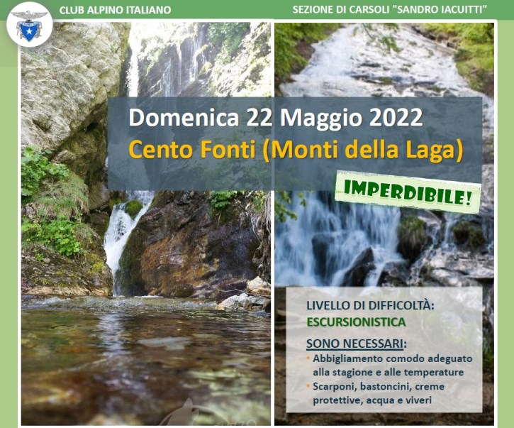 Cento Fonti (Monti della Laga) - 22 Maggio 2022