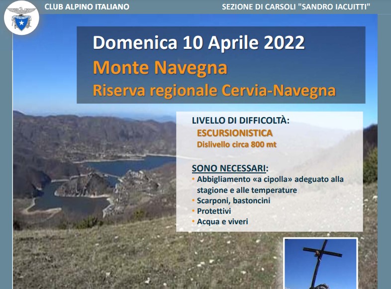 Monte Navegna - Domenica 10 Aprile 2022