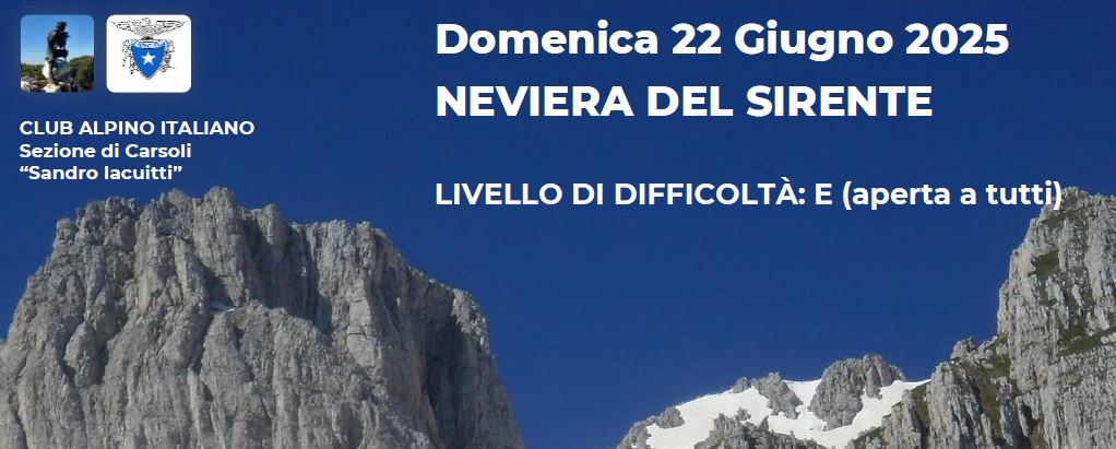 Neviera del Sirente - Domenica 22 Giugno 2025